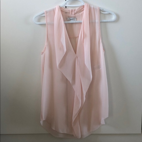 Aritzia Babaton Ainsley Silk Blouse - Picture 2 of 9